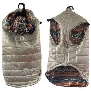 Youly's The Explorer Metallic Dog Puffer Jacket